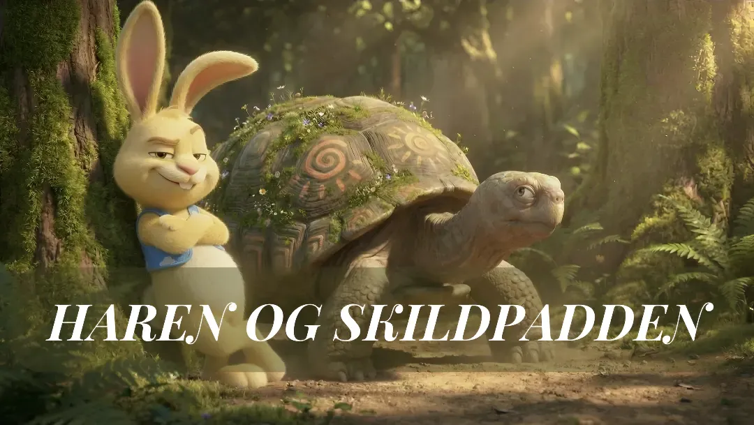 Haren og Skildpadden